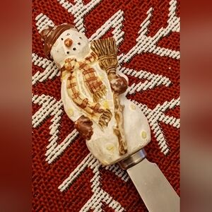⛄️Vintage Snowman Serving/Spreader Knife⛄️
